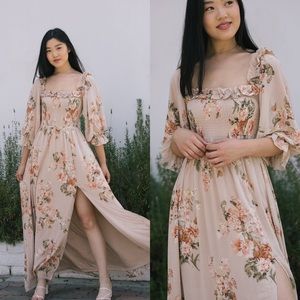 Miriam maxi dress / Shop morning lavender